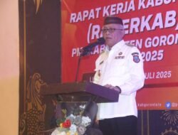 PMI Kabupaten Gorontalo Gelar Rakerkab 2025, Bupati Sofyan Puhi Apresiasi Prrgram Donor Darah PMI Kabupaten Gorontalo