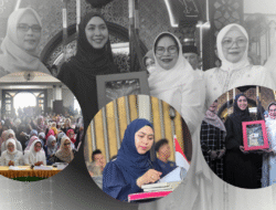 Ribuan Jemaah Penuhi Masjid Baiturrahman Limboto dalam Dakwah Akbar Bersama Ustadzah Oki Setiana Dewi