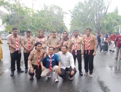 Road Show Ratusan Pramuka Satuan Karya Gorontalo Sambut Peran Saka Nasional 2025
