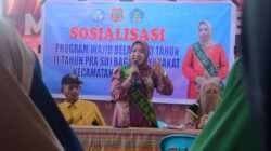 Dongkrak Mutu Pendidikan: Bunda PAUD Telaga Jaya Sosialisasikan Wajib Belajar 13 Tahun