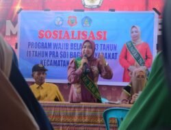 Dongkrak Mutu Pendidikan: Bunda PAUD Telaga Jaya Sosialisasikan Wajib Belajar 13 Tahun